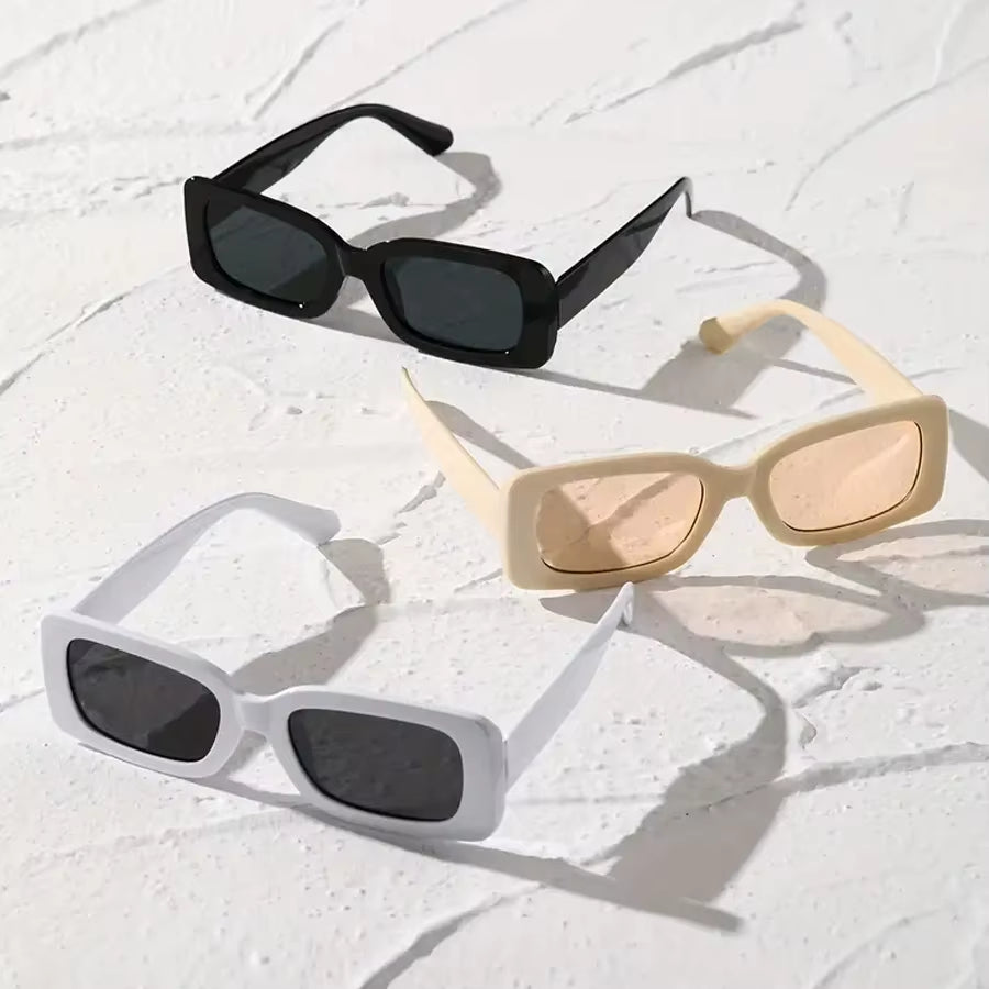 Y2K Triple Pack Sunglasses – Futuristic Retro Shades (3 Pairs)