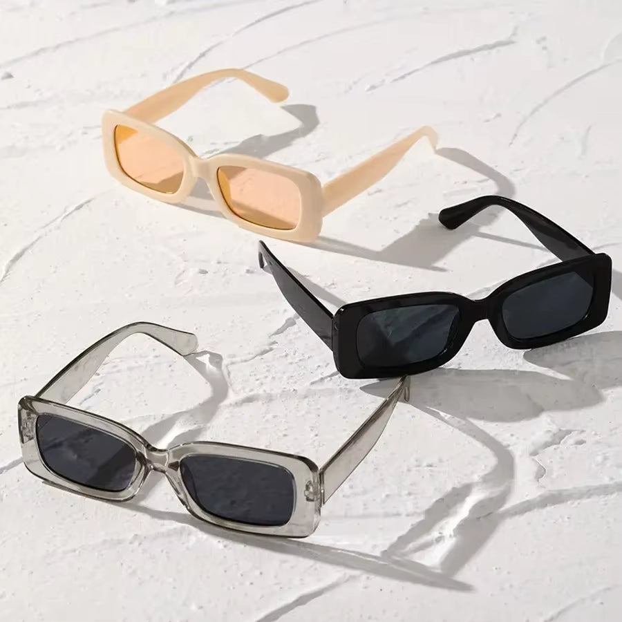 Y2K Triple Pack Sunglasses – Futuristic Retro Shades (3 Pairs)