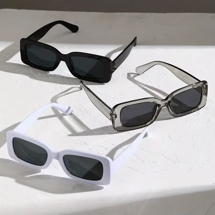 Y2K Triple Pack Sunglasses – Futuristic Retro Shades (3 Pairs)